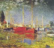 Sailboats at Argenteuil, Claude Monet